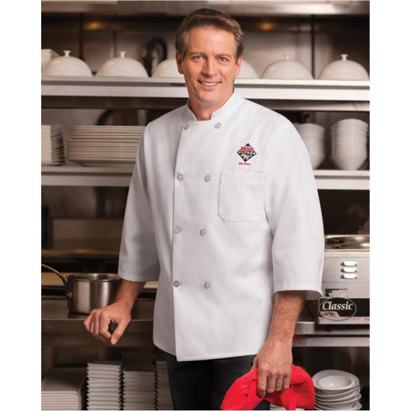 Three-Quarter Sleeve Chef Coat