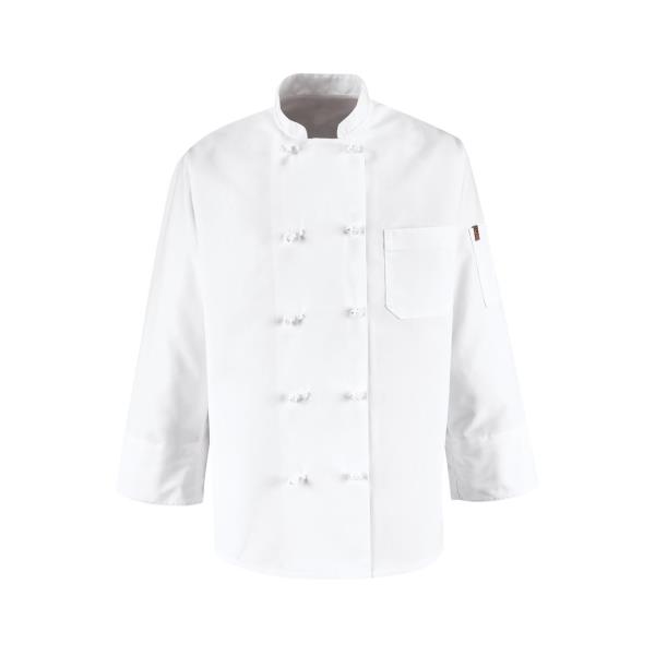 Ten Knot Button Chef Coat