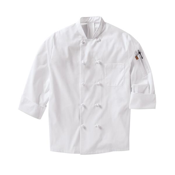 Mimixâ„¢ Ten Knot Button Chef Coat with OilBlok