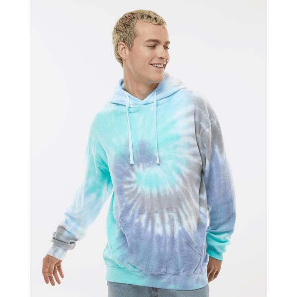 Tie-Dyed Cloud Fleece Hooded Sweatshirt