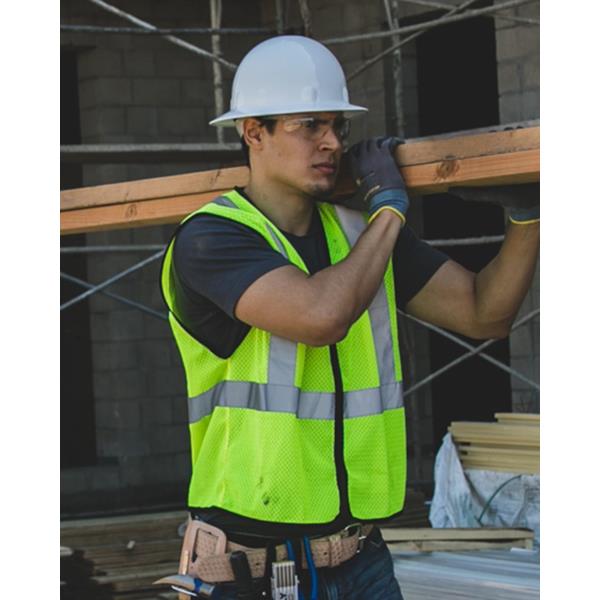 Zippered Mesh Economy Class 2 Vest