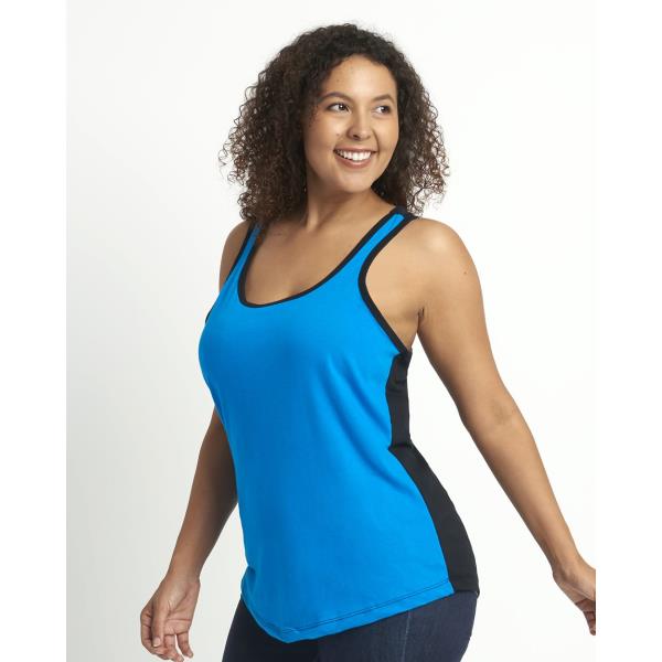 Womenâ€™s Ideal Colorblocked Racerback Tank