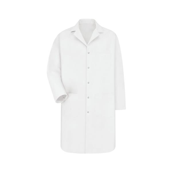 Gripper Front Lab Coat - Long Sizes