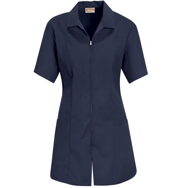 Women's Zip Front Smock