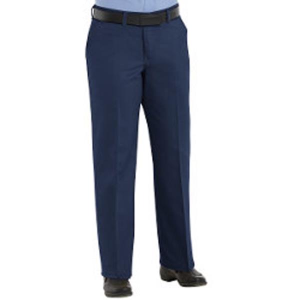 Women's Plain Front Cotton Pants