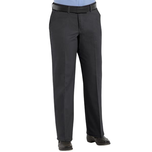 Women's Plain Front Cotton Pants Additional Sizes