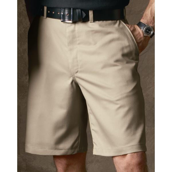 Plain Front Shorts