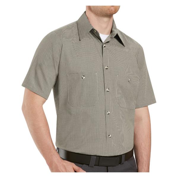 Premium Short Sleeve Work Shirt Long Sizes