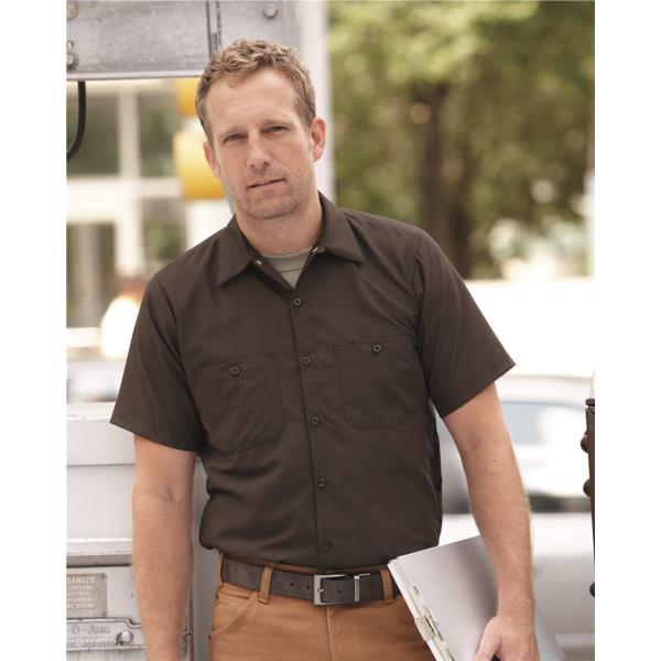 Industrial Short Sleeve Work Shirt