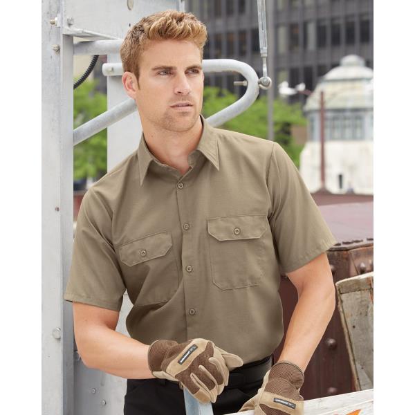 Ripstop Short Sleeve Work Shirt