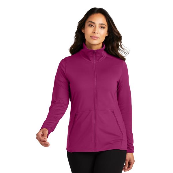 Ladies Accord Stretch Fleece Full-Zip