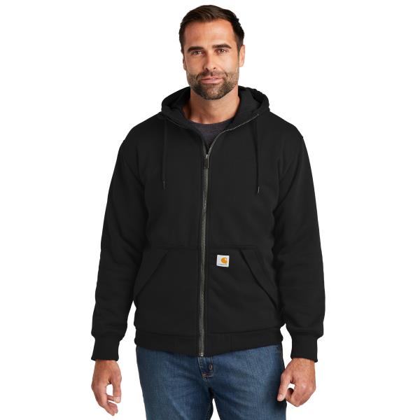 Midweight Thermal-Lined Full-Zip Sweatshirt