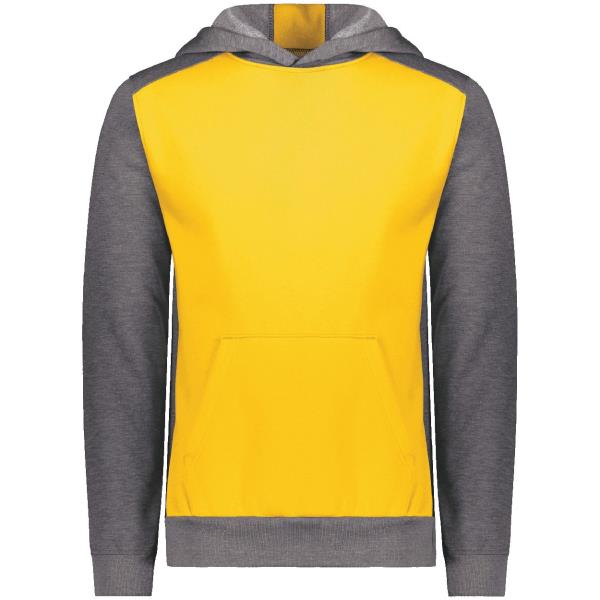 Youth Eco-Reviveâ„¢ Three-Season Triblend Fleece Hooded Sweatshirt