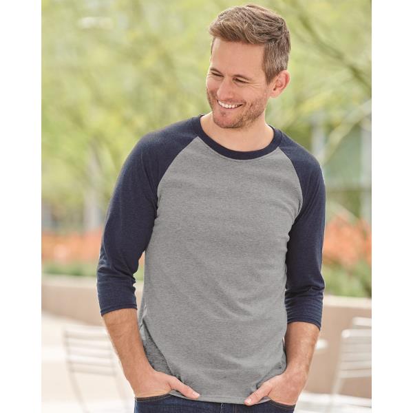 Triblend Three-Quarter Raglan Baseball T-Shirt