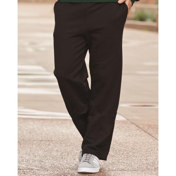 NuBlendÂ® Open Bottom Sweatpants with Pockets