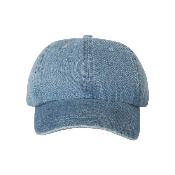 Washed Denim Cap